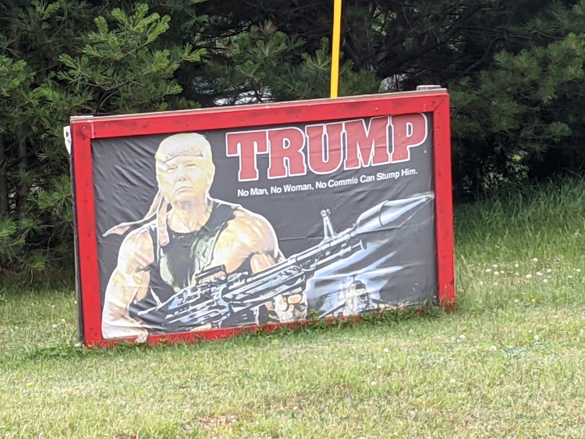 Trump; No Man, No Woman, No Commie Can Stump Him