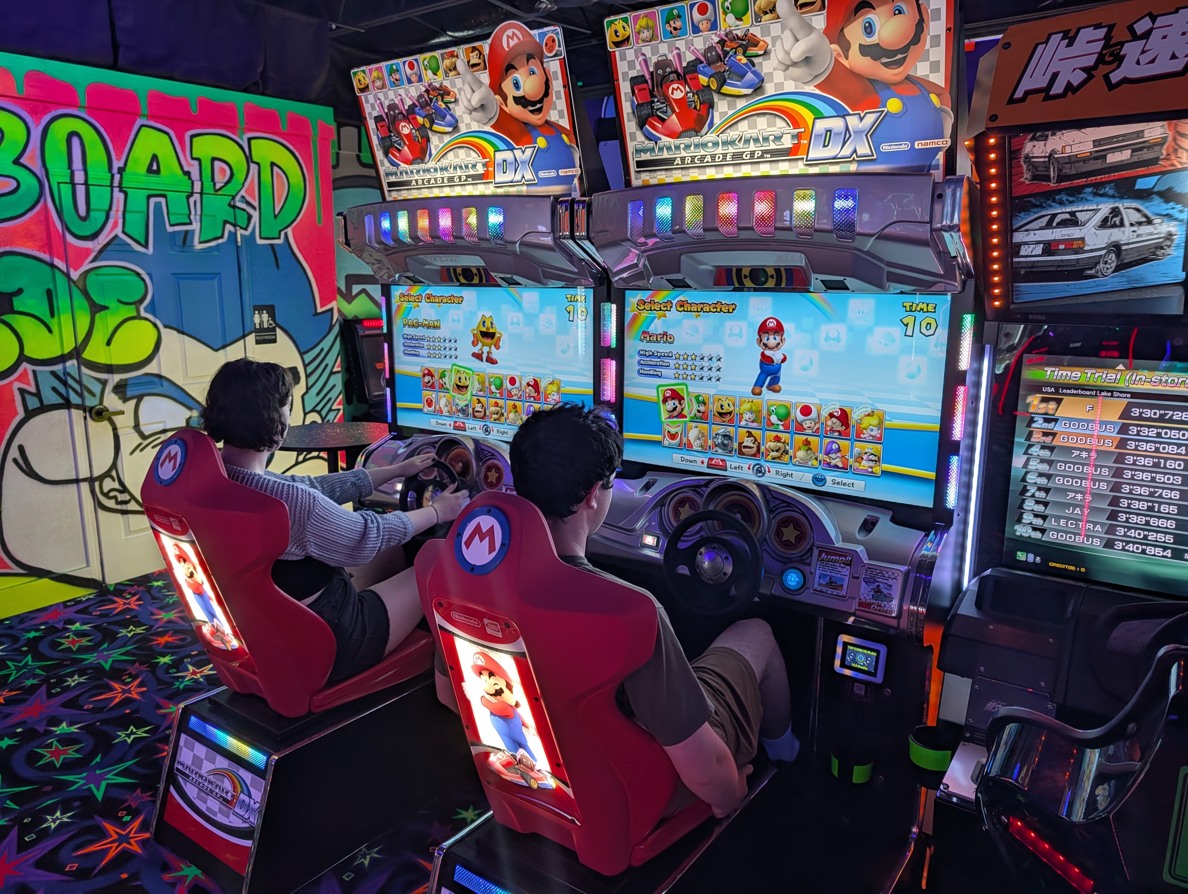 Kiddos at the Arcade